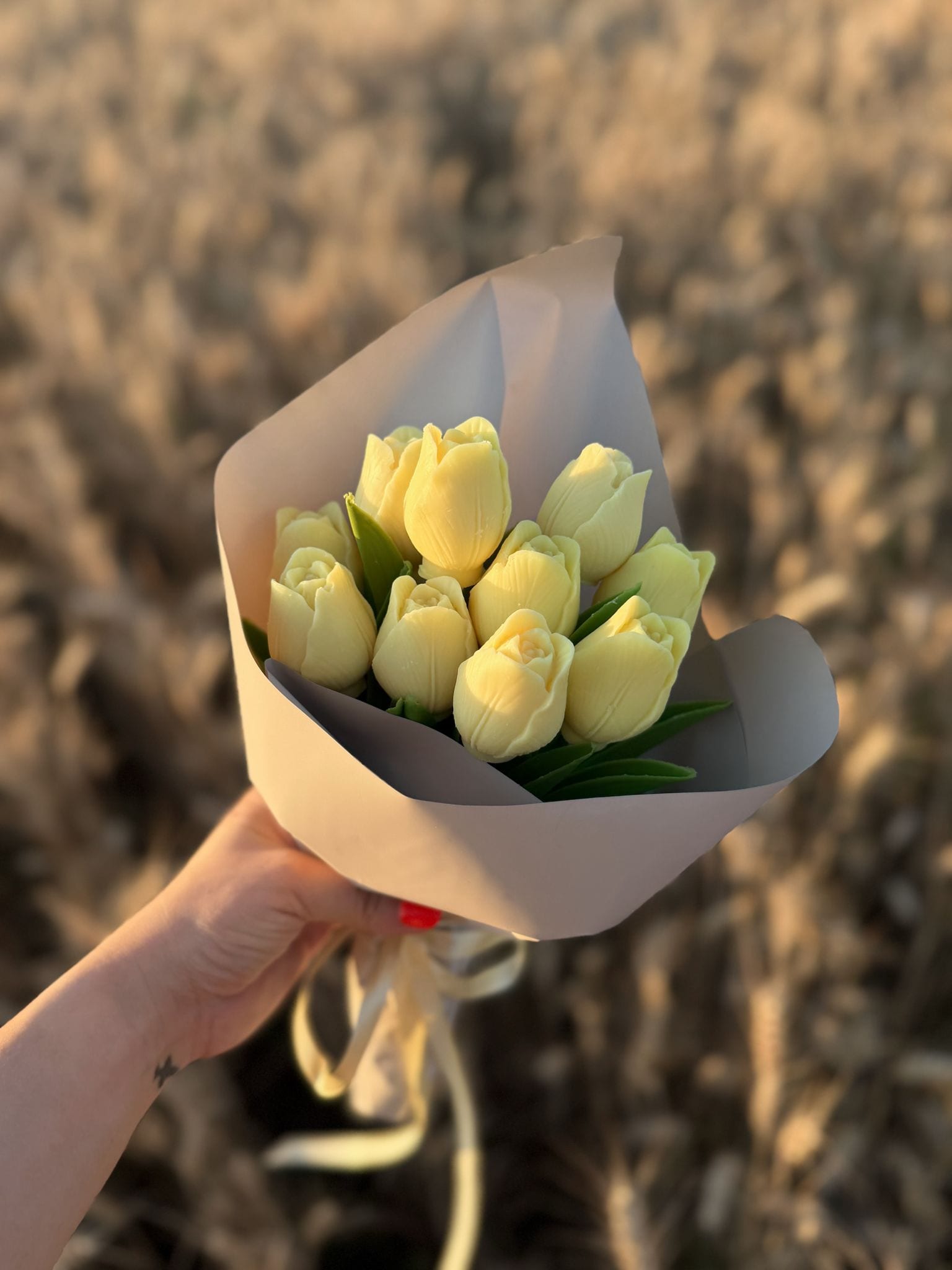Mirisni tulipan od voska